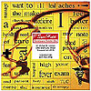 Promotional 4 Color Process Message Magnet - Healthcare Wisdom with Logo