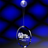 Promotional Crystal Suncatcher / Ornament with Logo