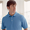 Promotional Herringbone Polo Shirt by Devon & Jones ® with Logo