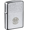Promotional Windproof Pocket Lighter by Zippo ® - Street Chrome with Logo