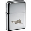Promotional Windproof Pocket Lighter by Zippo ® - High Polish Chrome with Logo