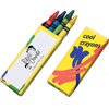 Promotional Crayons - Four Pack with Logo