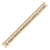 Promotional Natural Finish Ruler - 12.5" with Logo