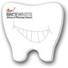Promotional BiC ® Sticky Notes ® Tooth Shaped in 4-Color Process - 100 Sheets - 3" x 3" with Logo