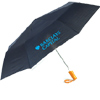 Natural Wood Handle Auto Open Umbrella - 45"
