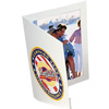 Promotional White Cardstock Photo Frame - 3.5" x 5" with Logo