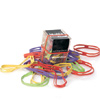 Promotional MoMA X-Shaped Rubber Bands Box with Logo
