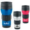 Promotional Rubber Grip Tumbler - 16 oz. with Logo