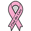 Promotional Specialty Shaped Magnet - "Find the Cure" with Logo