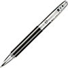 Promotional Vestini Chrome Finished Ballpoint Pen with Carbon Fiber Barrel by Bettoni ® with Logo