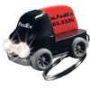 Promotional Mini Billboard Truck Key Light Keychain with Logo