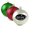 Promotional Large Holiday Ornament - 4" with Logo