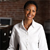 Promotional Five-Star Performance Oxford Button Down Shirt by Devon & Jones ® - Women&prime;s with Logo