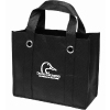 Promotional Reusable Euro Style Shopping Bag - 13" w x 11" h x 5" d with Logo