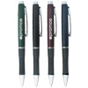 Promotional Click Action Office Pen with Ribbed Grip with Logo