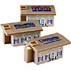 Promotional Mini House Shaped Mint Dispenser by Taylor & Grant ™ - 0.9 oz. with Logo
