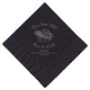 Promotional 2-Ply Black Velvet Beverage Napkins - 5" x 5" with Logo