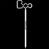 Promotional Boo Shaped Twist Pen - Opaque Colors with Logo