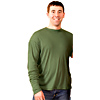 Promotional Biodegradable 100% Ingeo ™ Long Sleeve Mock Neck T-Shirt - Men&prime;s with Logo