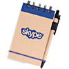 Promotional Kraft Eco-Friendly Recycled Notepad - 3" x 5" with Logo