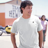 Promotional Cotton Fashion-Fit T-Shirt by Anvil ® - White with Logo