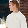 Promotional Short-Sleeve T-Shirt by Bayside ™ - White with Logo