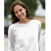 Promotional Heavyweight Long Sleeve T-Shirt by Anvil �  - Women&prime;s - White with Logo