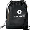 Promotional Eco 51% Recycled Drawstring Backpack - 14.5" w x 17.5" h with Logo