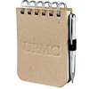 Promotional Recycled Cardboard Jotter - Natural with Logo