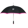 Promotional Windproof Edge Two Tone Automatic Umbrella - 46" with Logo
