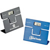 Promotional * CLOSEOUT * Flat Metal Alarm Clock with Logo