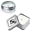 Promotional Soy Clean-Burning Candle in Tin with Logo