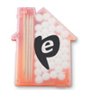 Promotional House Shaped Mint Card / Toothpick Dispenser with Logo