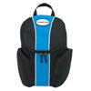 Promotional Color Dome Center Racing Stripe Backpack with Logo