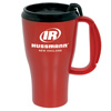 Promotional Omega Travel Mug w/ Black Lid - 16 oz. with Logo