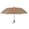 Promotional Telescopic Folding Wood Handle Umbrella - 44" with Logo