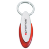 Promotional * CLOSEOUT * Oval Metal Key Tag with Logo