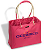 Promotional Tahitian Lined Tote Bag - 17-3/4" w x 12-1/2" h x 7" d" with Logo