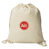 Promotional Organic Cotton Drawstring Backpack with Logo