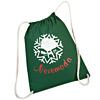 Promotional Organic Cotton Canvas Drawstring Backpack - 15" w x 18" h with Logo