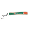 Promotional Custom Woven Organic Cotton Key Strap with Logo