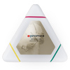 Promotional Triple Highlighter with Medical Services Theme Stock Art - Full Color Dome with Logo