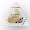 Promotional Triple Highlighter with Real Estate Theme Stock Art - Full Color Dome with Logo