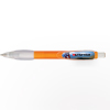 Promotional Translucent Clip Pen  With Patriotic Theme Stock Art - Full Color Dome with Logo