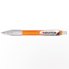 Promotional Translucent Clip Pen  With Repair Services Theme Stock Art - Full Color Dome with Logo