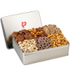 Promotional Savory Delight Treats Tin - 6.5 oz. with Logo