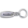 Promotional Silver Keychain With Medical Theme Stock Art - Full Color Dome with Logo