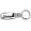 Promotional Silver Keychain With Real Estate Theme Stock Art - Full Color Dome with Logo