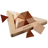 Promotional Perplexia Master Wooden Pyramid with Logo