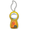 Promotional Bottle/Can Opener Keychain with Education Theme Stock Art - Full Color Dome with Logo
